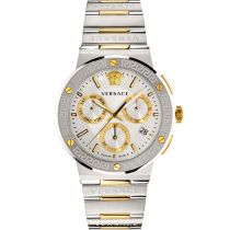 Versace VEZ900321 Orologi Uomo Greca Logo Crono 43mm 5ATM 