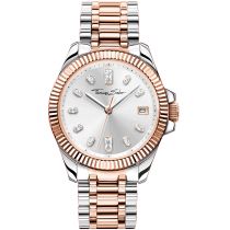 Thomas Sabo WA0371-277-201 Bicolor Orologio Donna 33mm 5ATM