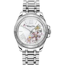 Thomas Sabo WA0381-201-201 Orologio Donna Fiori 33mm 5ATM 