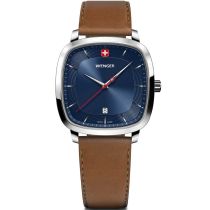 Wenger 01.1921.106 Orologio Da Uomo Vintage Classico 37mm 5ATM