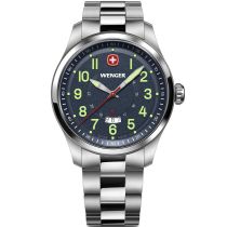 Wenger 01.0541.123 Orologio Da Uomo Terragraph 43mm 10ATM