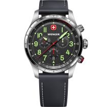 Wenger 01.0543.110 Orologi Uomo Terragraph Crono 43mm 10ATM 