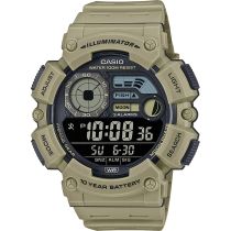 Casio WS-1500H-5BVEF Orologio Uomo Timeless Collection 50mm 10ATM 