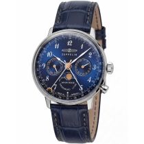 Zeppelin 7037-3 Hindenburg LZ129 Orologio Donna con Lunaphase