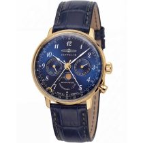 Zeppelin 7039-2 Hindenburg LZ129 Fase Lunare Orologio Donna 36mm 3ATM