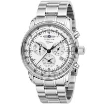 Zeppelin 7680MB-1 Orologio Uomo Alarm Cronografo 100 anni 43mm 5ATM