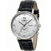 Zeppelin 8044-1 Orologio Uomo Hindenburg Dual Time 40mm 5ATM 