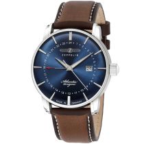 Zeppelin 8442-3 Atlantic GMT Orologio Uomo 40mm 5ATM