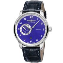 Zeppelin 86043 Orologio Uomo New Captain's Line Automatico 42mm 5ATM