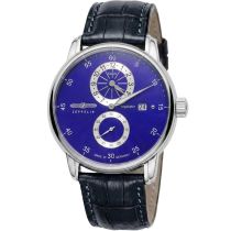 Zeppelin 86263 Orologio Uomo New Captain's Line Automatico 42mm 5ATM