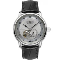 Zeppelin 8566-4 Orologio Uomo Friedrichshafen Open Heart Automatico 40mm 5ATM 