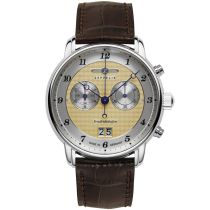 Zeppelin 8584-5 Orologio Uomo Friedrichshafen Cronografo 40mm 5ATM 