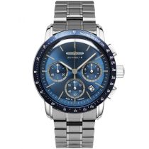 Zeppelin 8878MB-3 Orologio Uomo New York Cronografo 43mm 5ATM 
