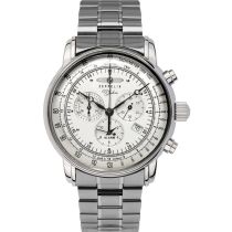 Zeppelin 7680MB-1 Orologio Uomo Alarm Cronografo 100 anni 43mm 5ATM 