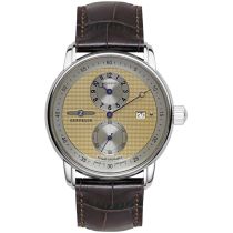 Zeppelin 8522-5 Orologio Uomo Friedrichshafen Regulator 43mm 5ATM
