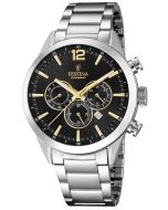 Festina F20343/4 Timeless Cronografo Orologio Uomo 43mm 10ATM