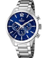 Festina F20343/7 Timeless Cronografo Orologio Uomo 44mm 5ATM