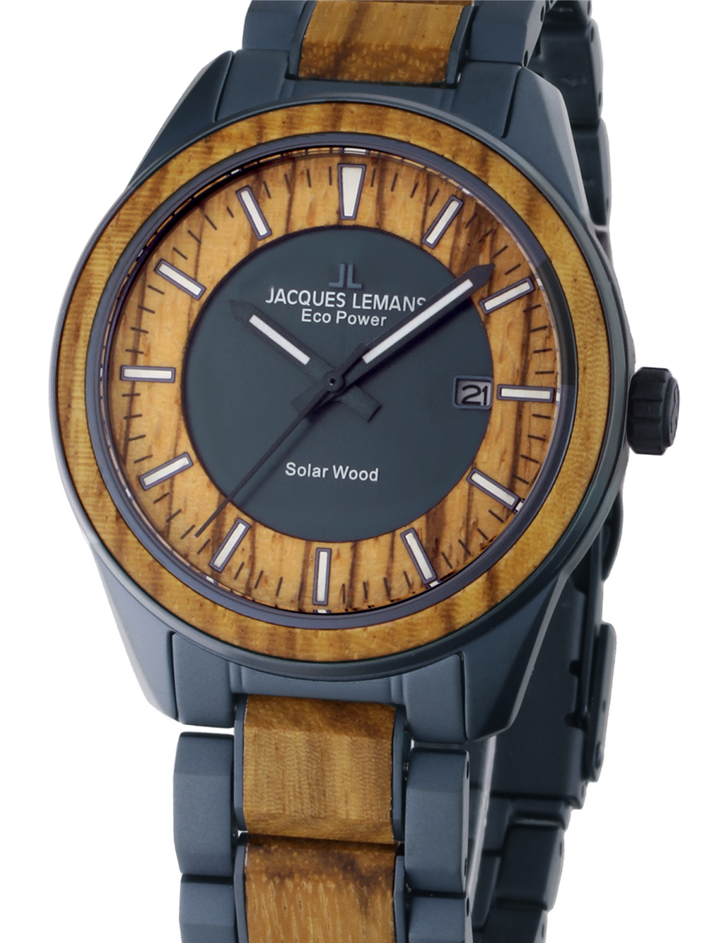 Lupia - Orologio Da Parete In Legno Ecologico, Con Stampa TREE Albero Della Vita 32x32 Cm Made In Italy Movimento A Quarzo Alimentato A Batteria Non Inclusa Adatto A Tutti Gli Stili Di Casa 89432816