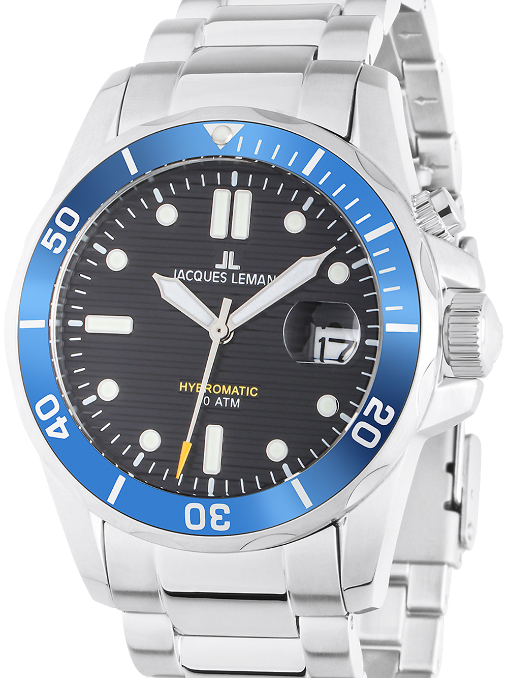 Reloj Jacques Lemans Hombre 1-1844ZB Negro | Éxito