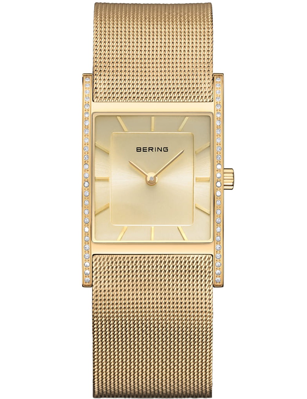 BERING Anello Donna 561-69 In Acciaio Inox – Design Danese Twist & Change Con Effetto Scintillante, Alta Qualità