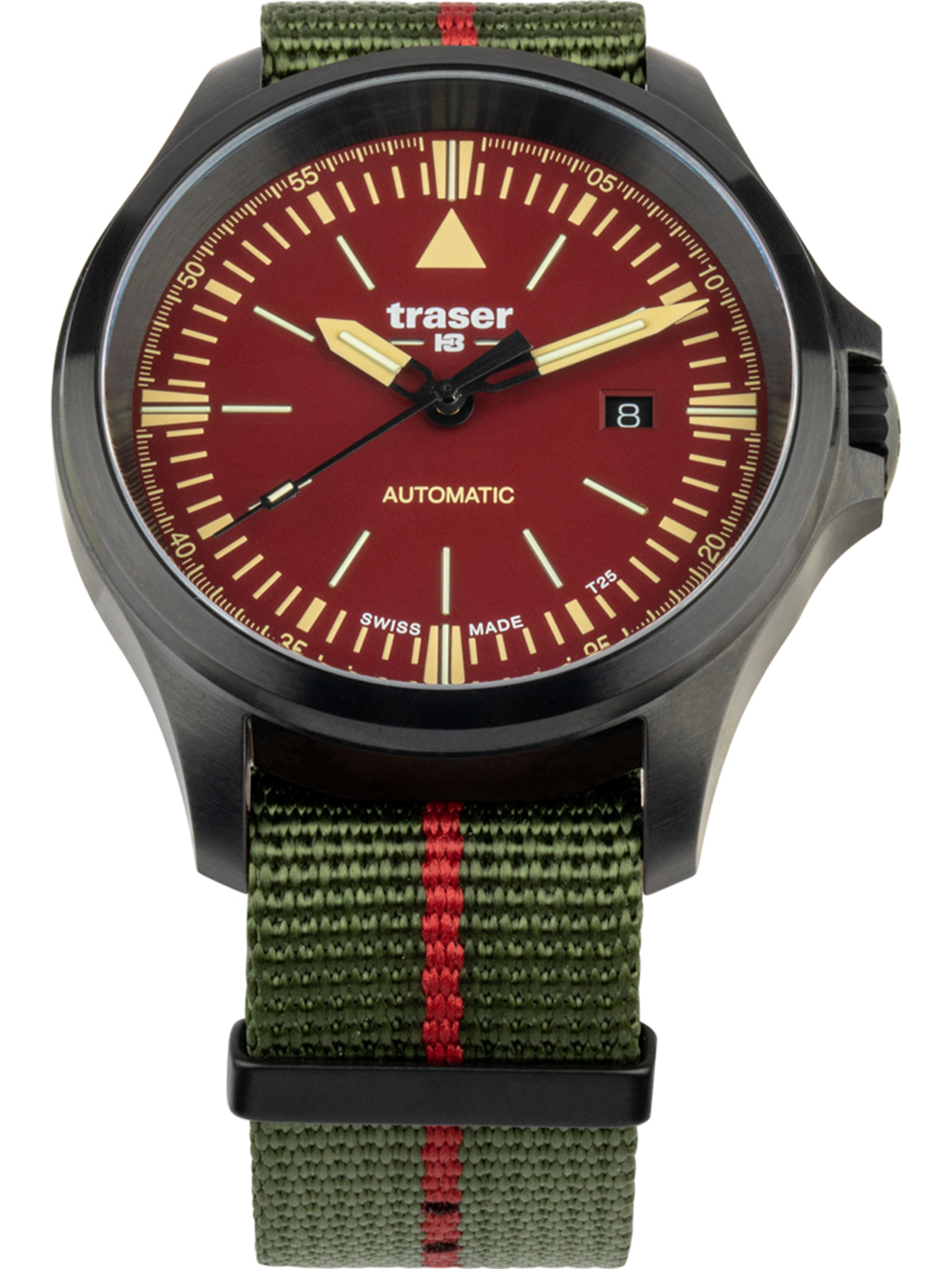 Traser Orologio Uomo Al Quarzo 109524 - 46 Mm, Cassa Acciaio Inox, Quadrante Blu, Vetro Zaffiro, Impermeabile 10 Bar (Nuoto)