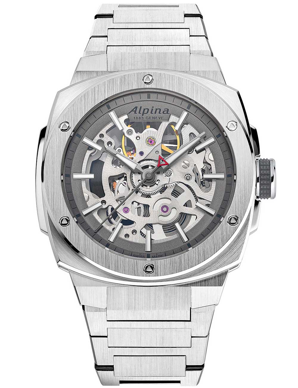 Alpina AL 520GSKT3AE6B Alpiner Extreme Skeleton Automatik 41mm 20ATM orologio da Uomini a prezzi bassi Timeshop24