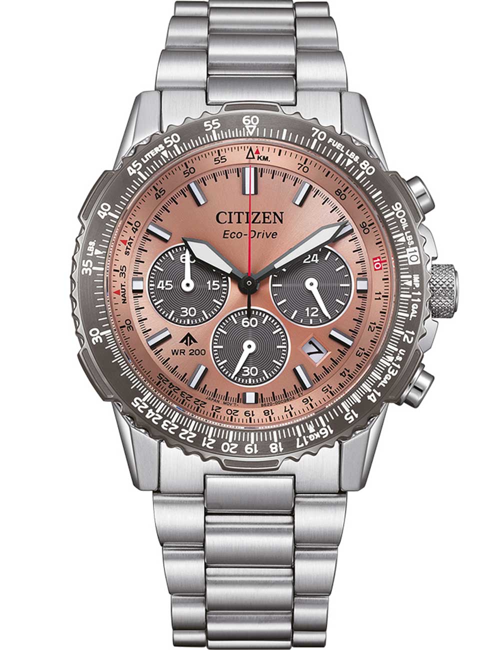 Citizen Promaster Air Eco-Drive Pilot Cronografo Uomo – Radio Controlled, Zaffiro, Carica Alla Luce - 2
