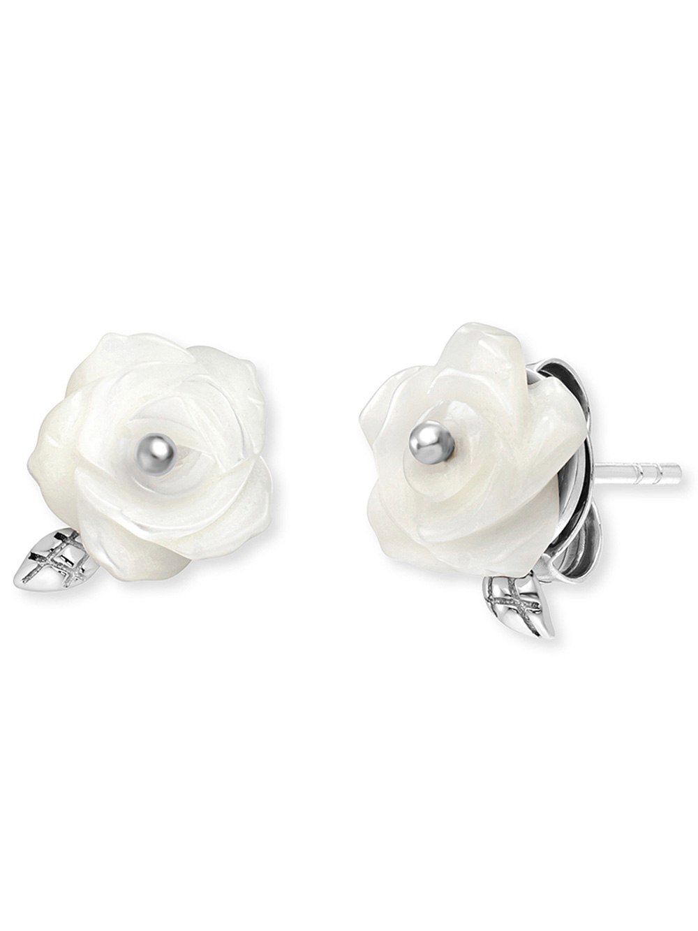 Engelsrufer Orecchini Windrose In Argento 925 Con Zirconi Sintetici - Cod. ERE-WINDROSE-ENP-ZI - 2