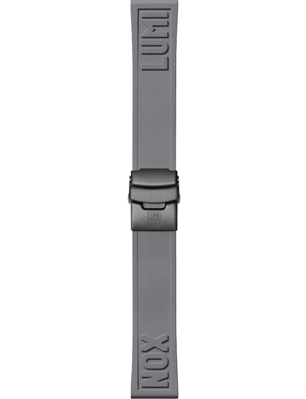 Luminox Cinturino Orologio Uomo In Gomma FP2406.35Q - Larghezza 24mm, Tagliabile, Con Logo