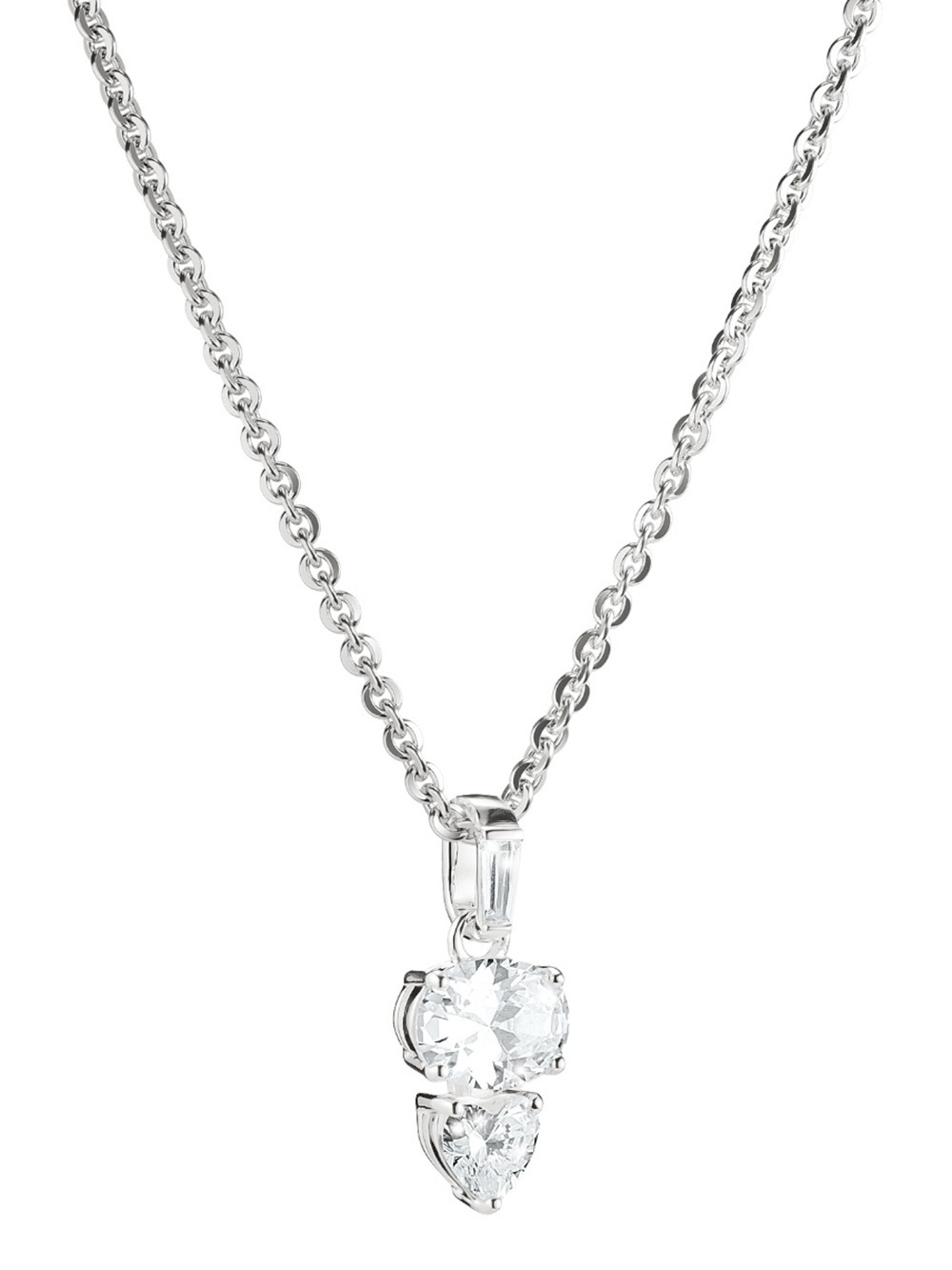 Ciondolo pendente Cuore Spezzato argento 925 Fidanzati Amore Dolce Met Ciondolo pendente Cuore Spezzato argento 925 Fidanzati Amore Dolce Met
