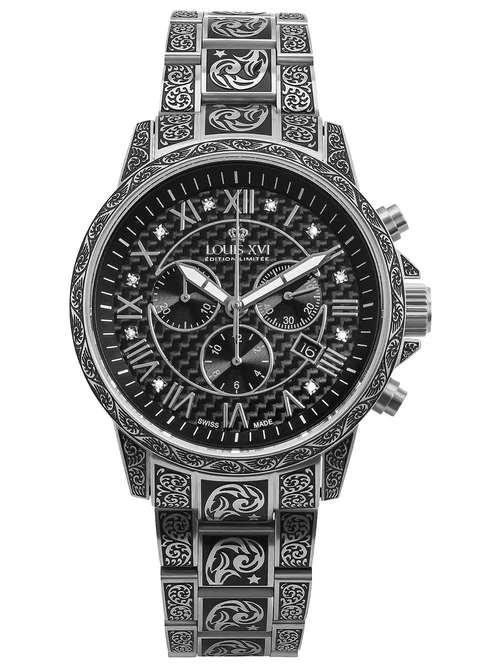 LOUIS XVI Amaury 997 - Orologio da polso da uomo, analogico, al quarzo