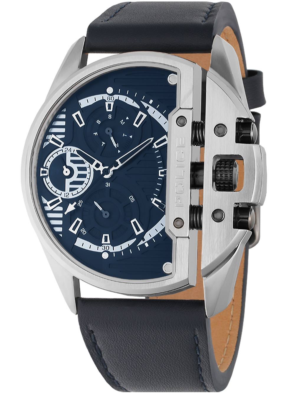 Police PEWJF2203602, Kvarc, 48mm, 5ATM Férfi karóra