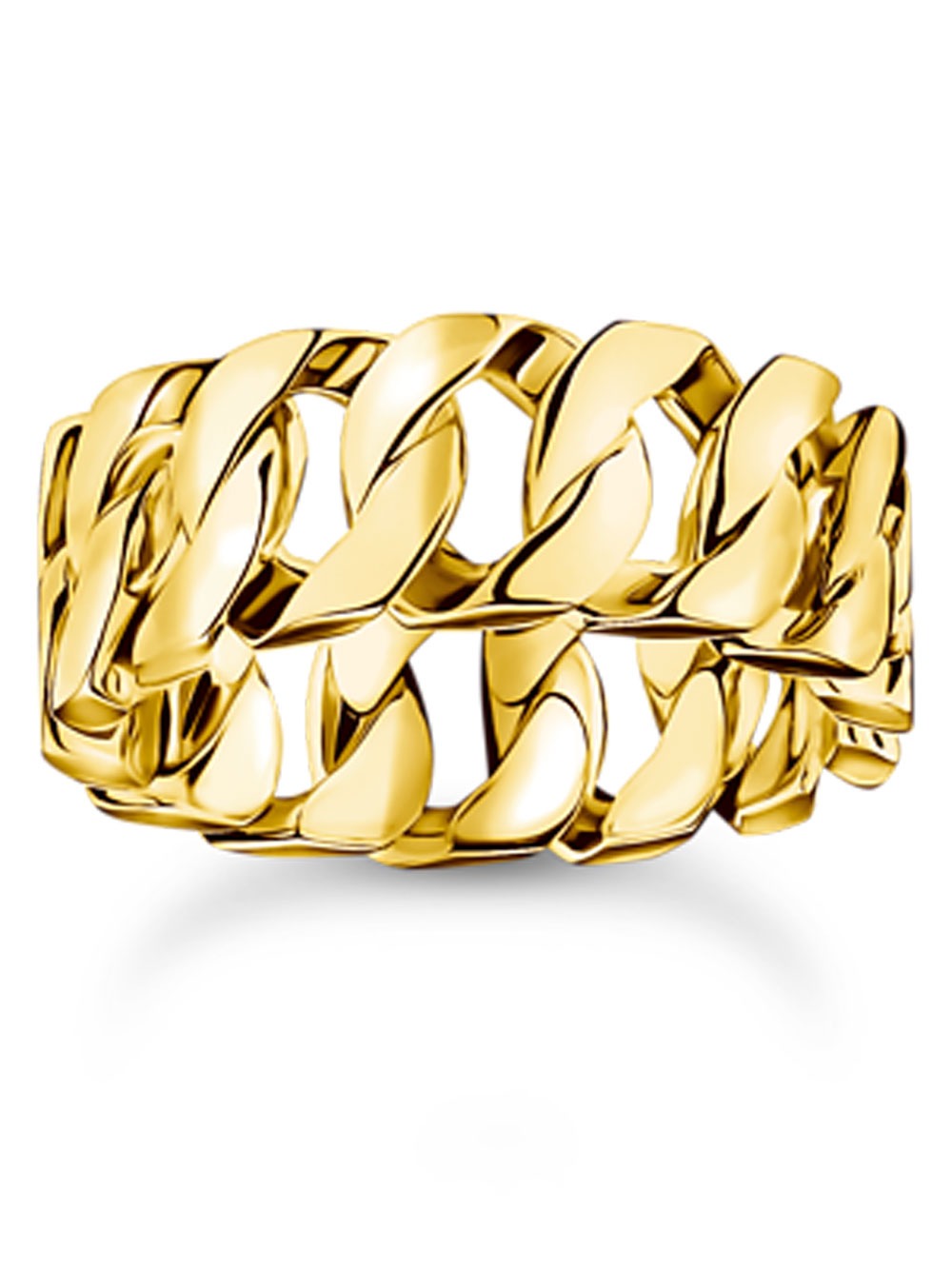 Thomas Sabo Gioiello Anello da Donna Forma-V Oro TR2393-413-39