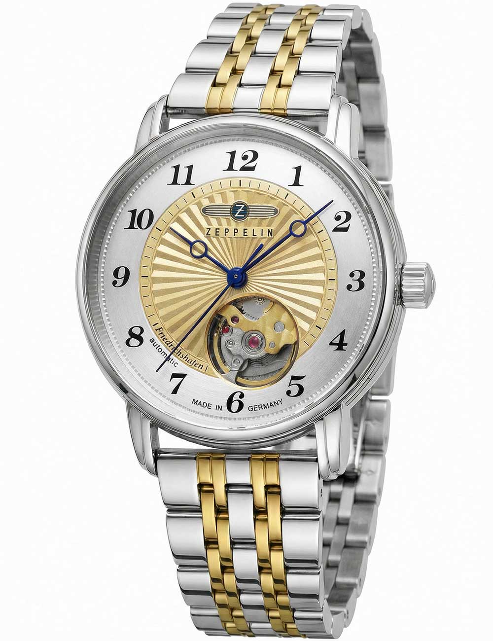 CHEETAH Orologio Donna Piccolo Analogico al Quarzo da Donna Con Bracciale Vintage, Cassa Rettangolare Quadrante Romano Orologio da polso Digitale Impermeabile per Donne e Ragazze - Oro Bianco